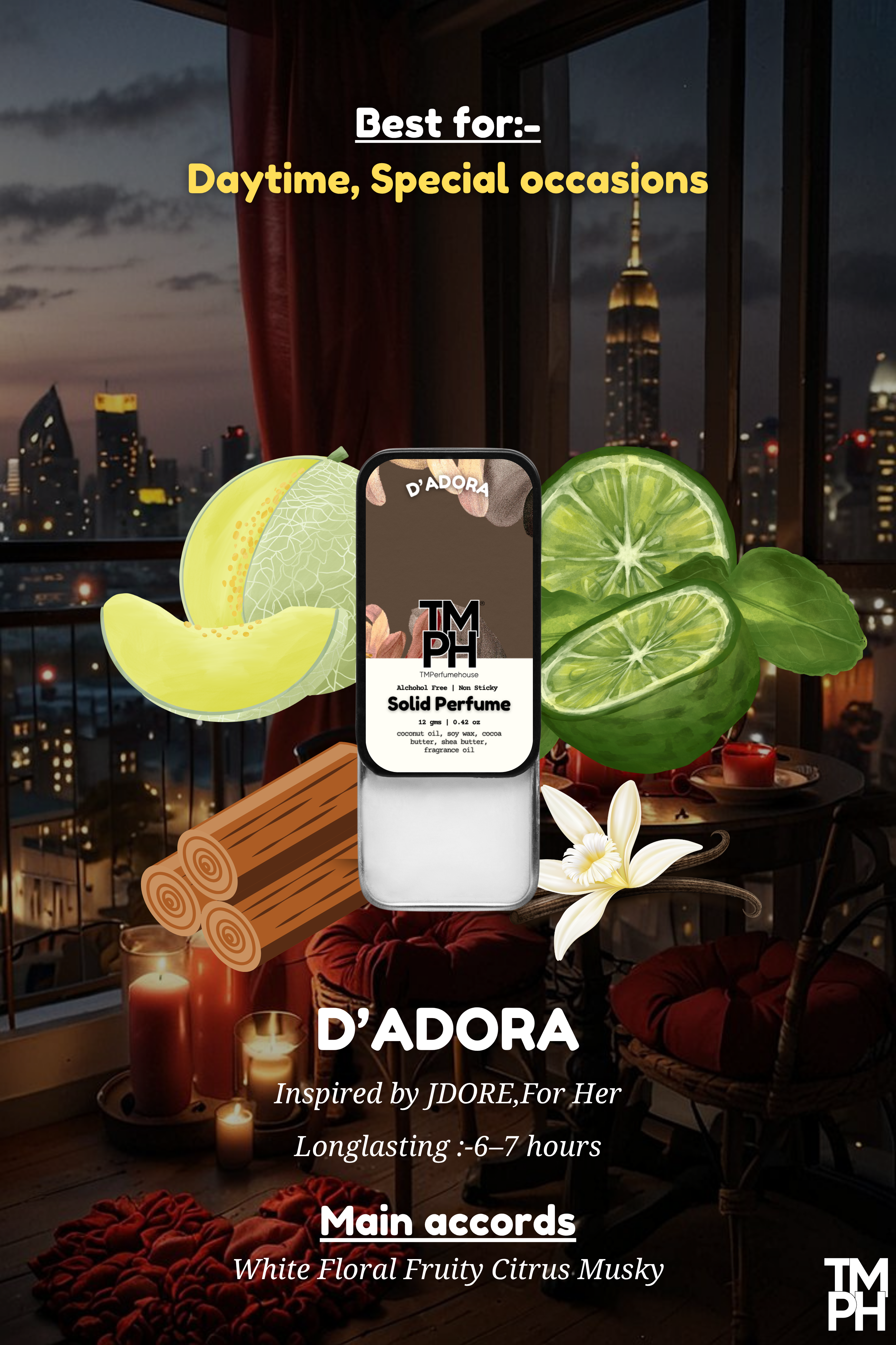 D’Adora – Solid Perfume | TMPerfume house
