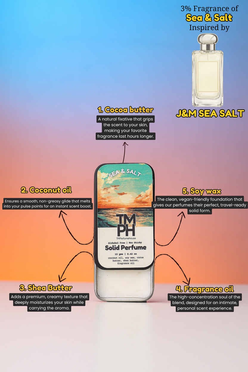 Sea & Salt – Solid Perfume| TMPerfumehouse