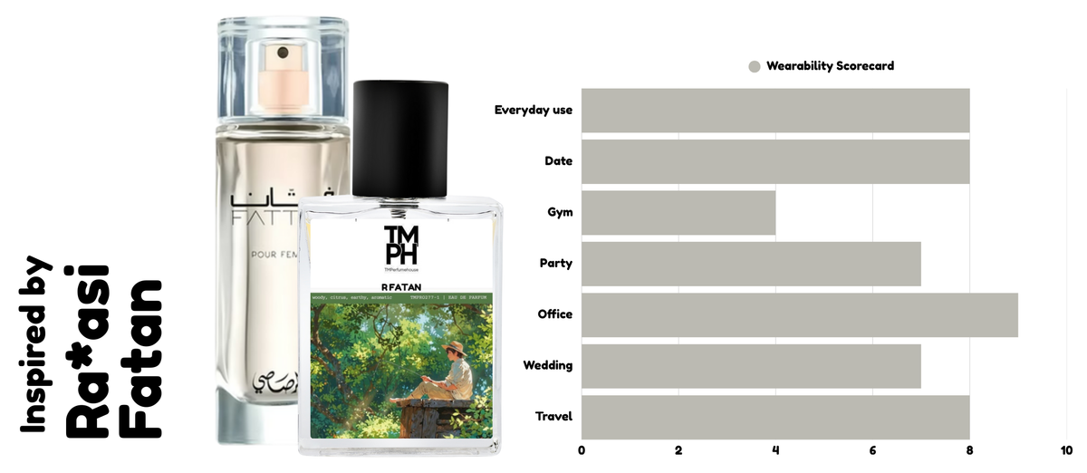 R Fatan – Inspired Perfume | TMPerfumehouse usage chart
