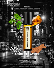 Absolute Amber AT | Luxury Niche Attar – 10+ Hour Long Lasting Pure Oil - Inspired by Amber Absolute by Tom Fod*