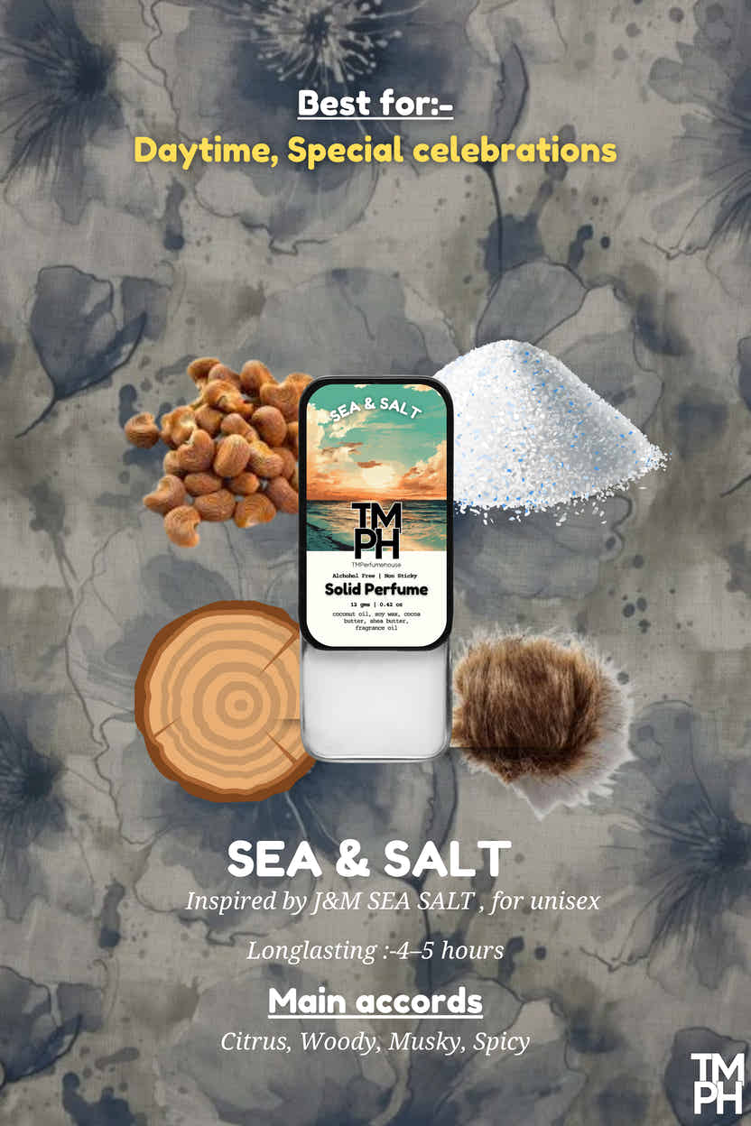 Sea & Salt – Solid Perfume| TMPerfumehouse