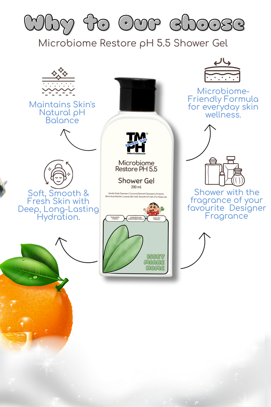 Iss Miake Homme | Shower gel