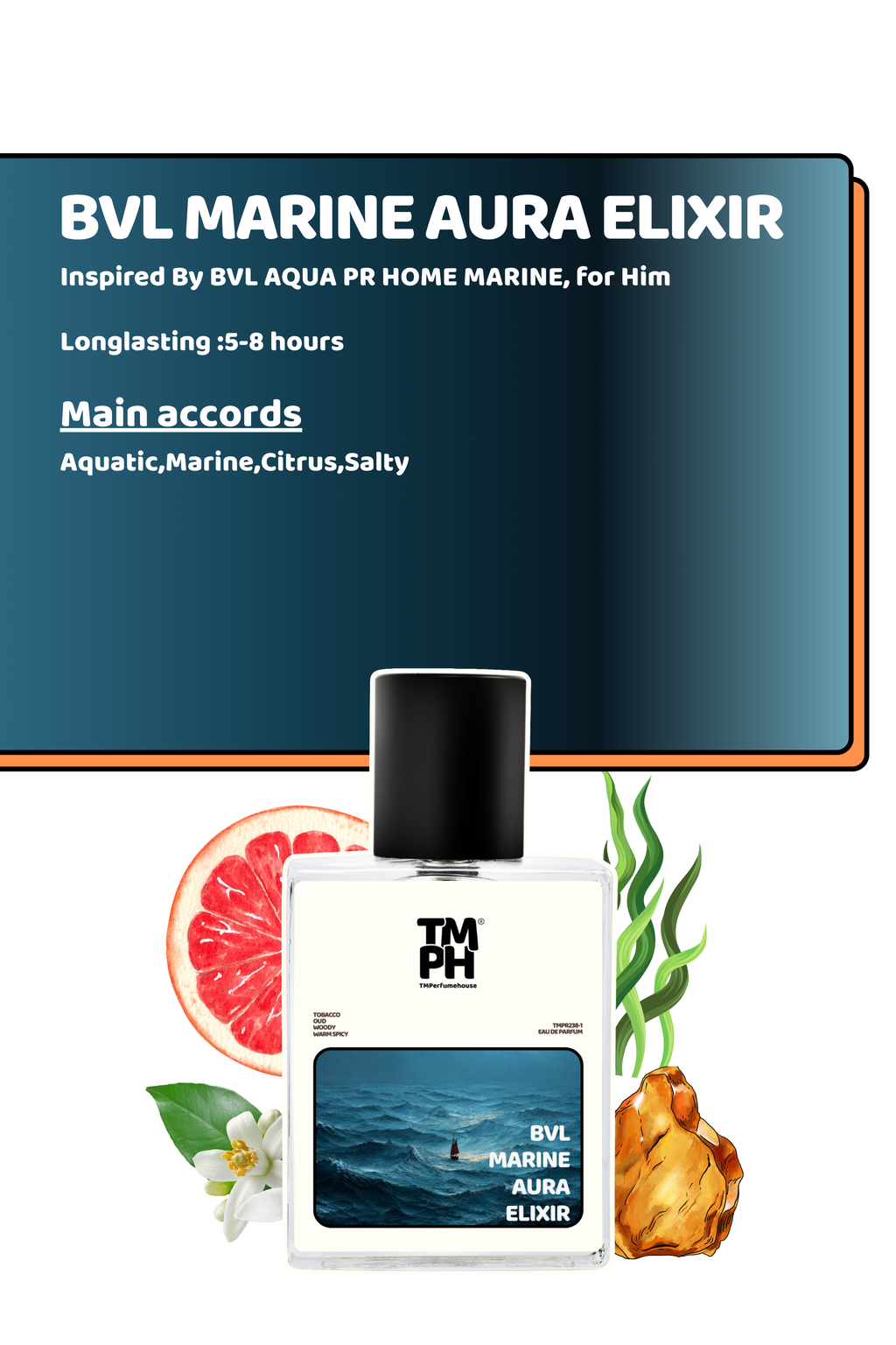 Bvl Marine Aura Elixir - WH Inspired perfume | TMPerfumehouse