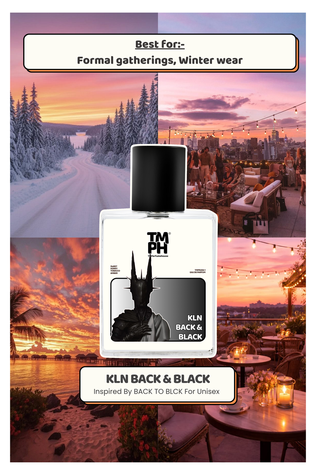 Kln Back & Black - Inspired Perfume | TMPerfumehouse