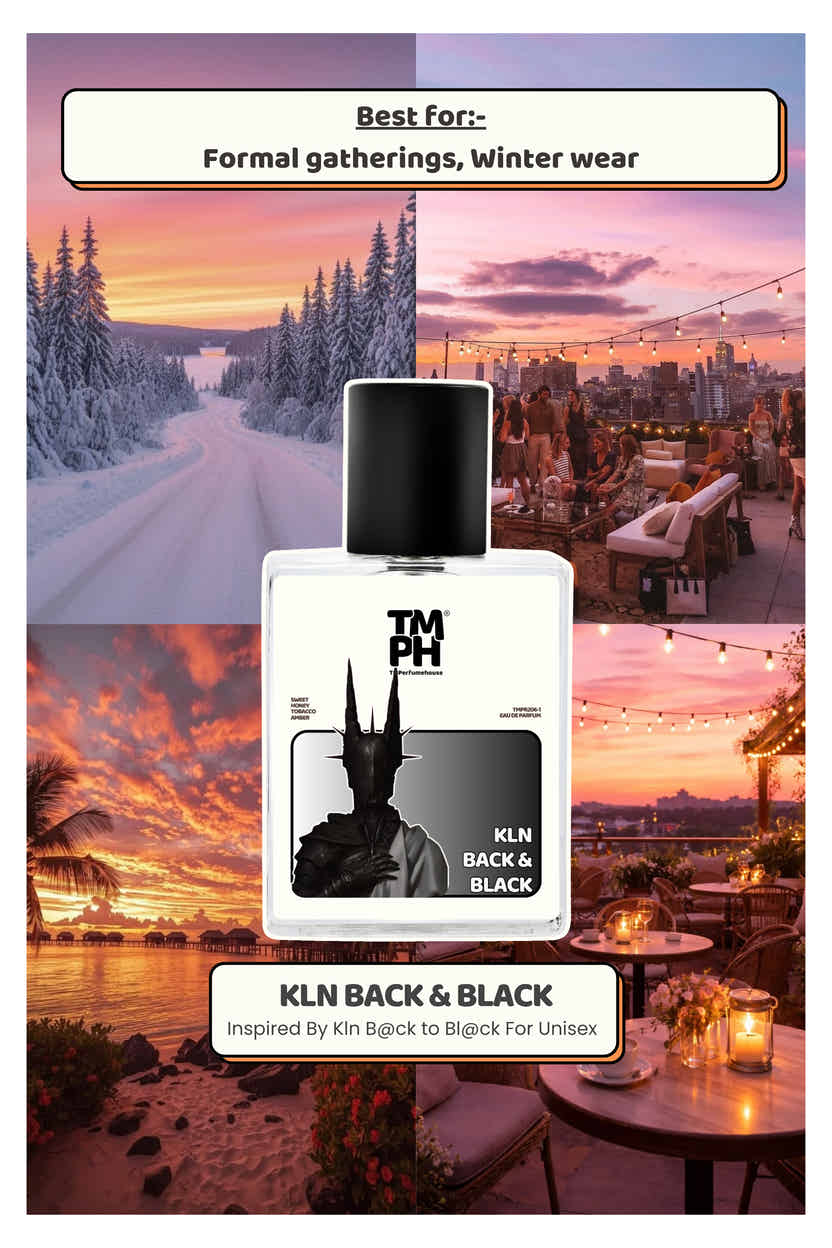 Kln Back & Black - Inspired Perfume | TMPerfumehouse