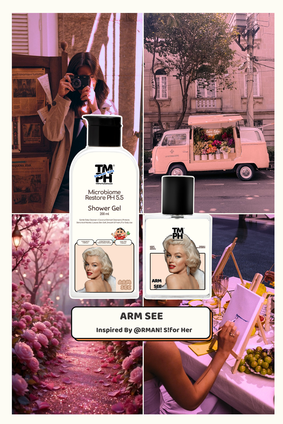 Arm See | Shower gel + Perfume