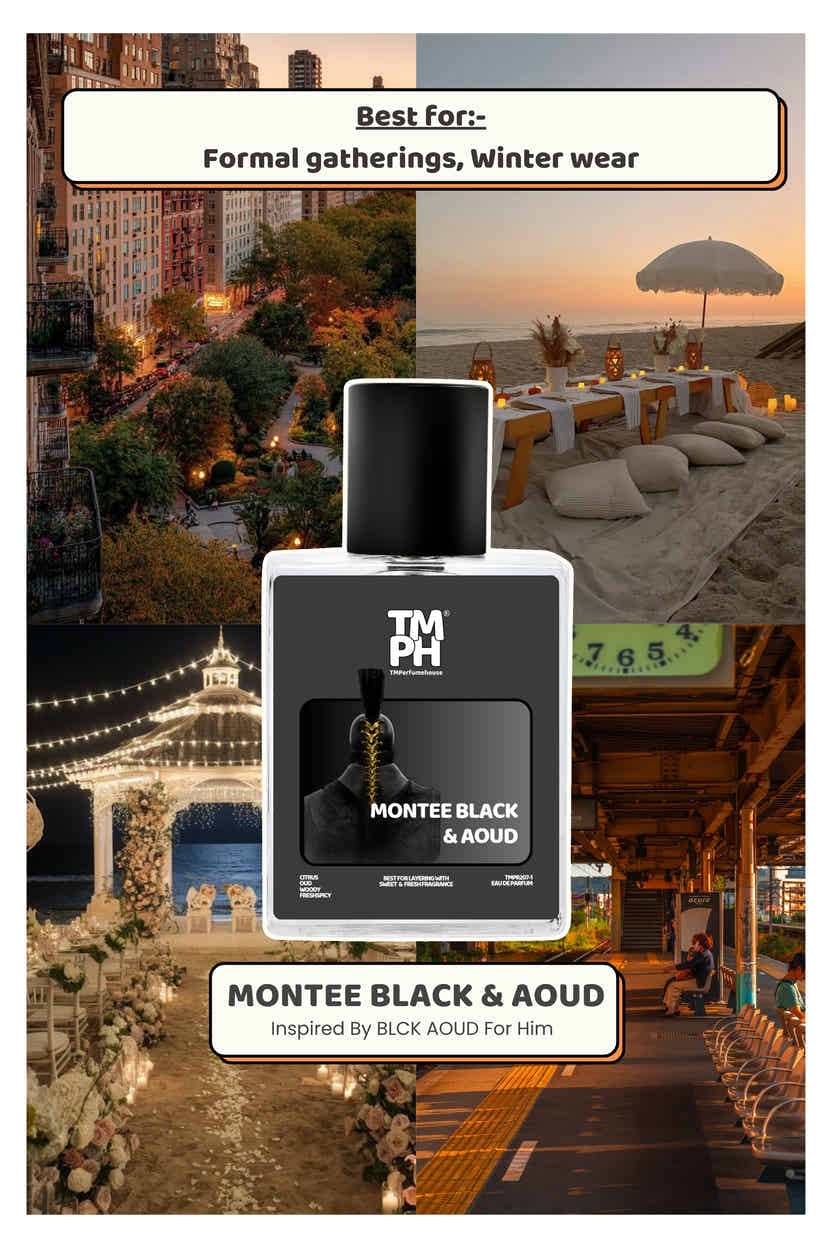 Montee Black & Aoud- Inspired perfume | TMPerfumehouse