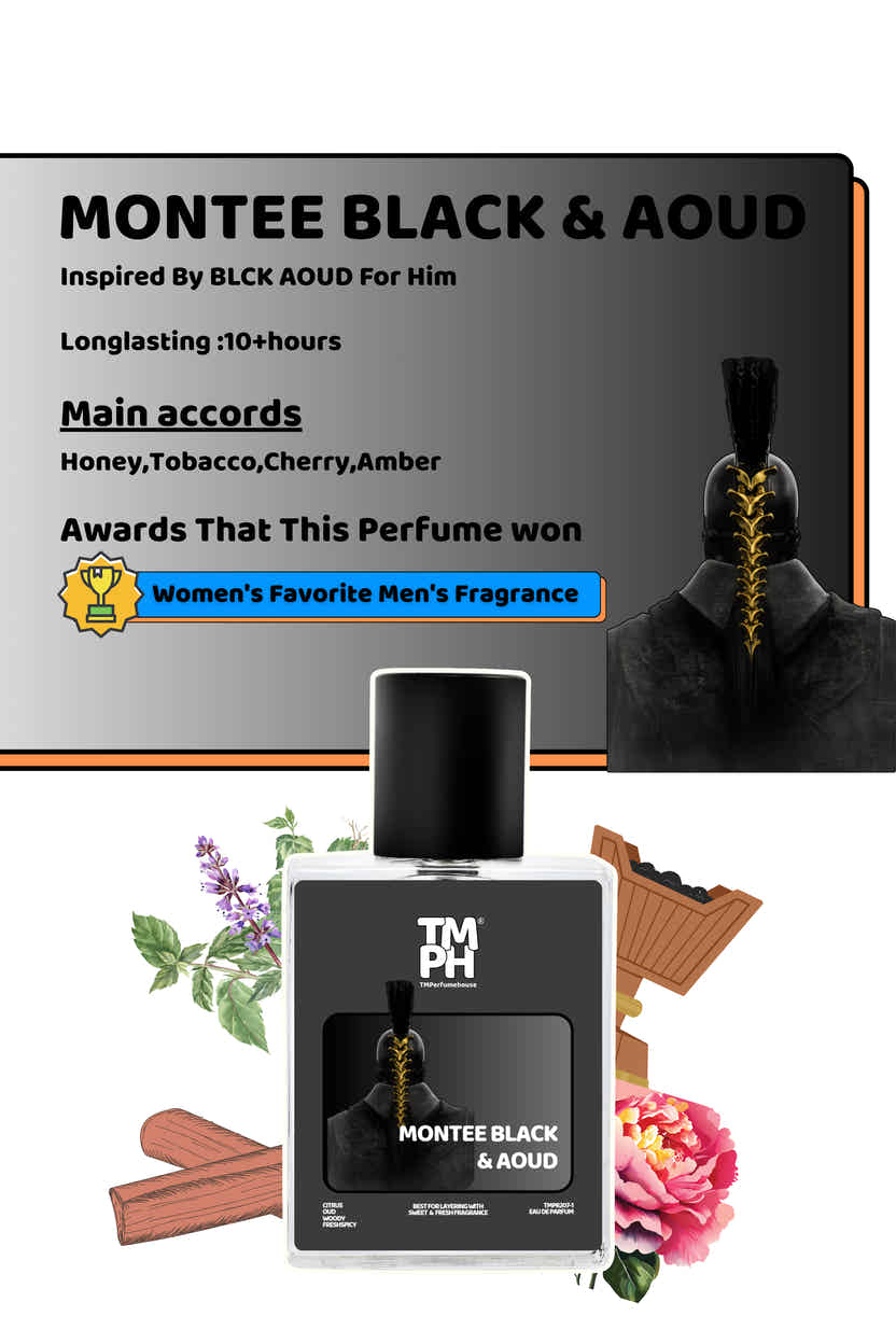 Montee Black & Aoud- Inspired perfume | TMPerfumehouse