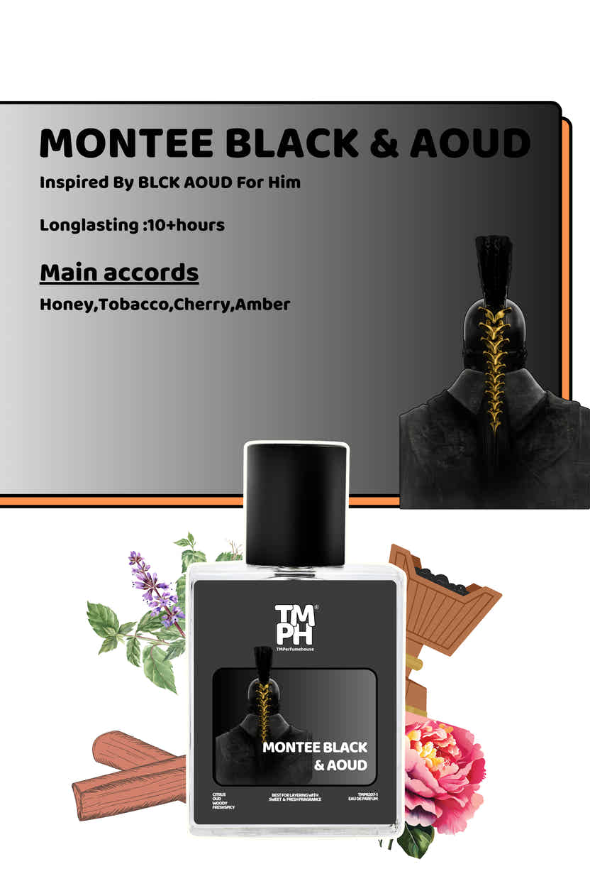 Montee Black & Aoud- Inspired perfume | TMPerfumehouse