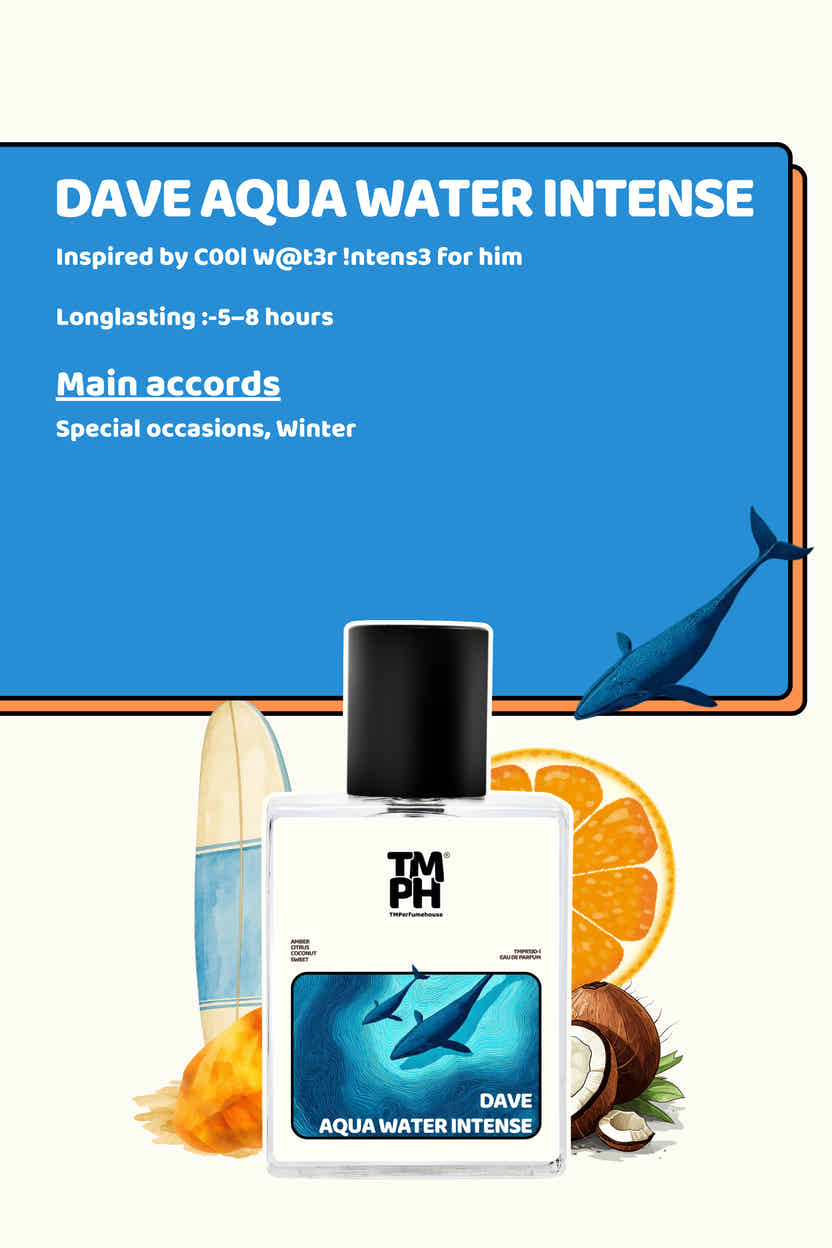 Dave Aqua Water Intense - DG Inspired perfume | TMPerfumehouse