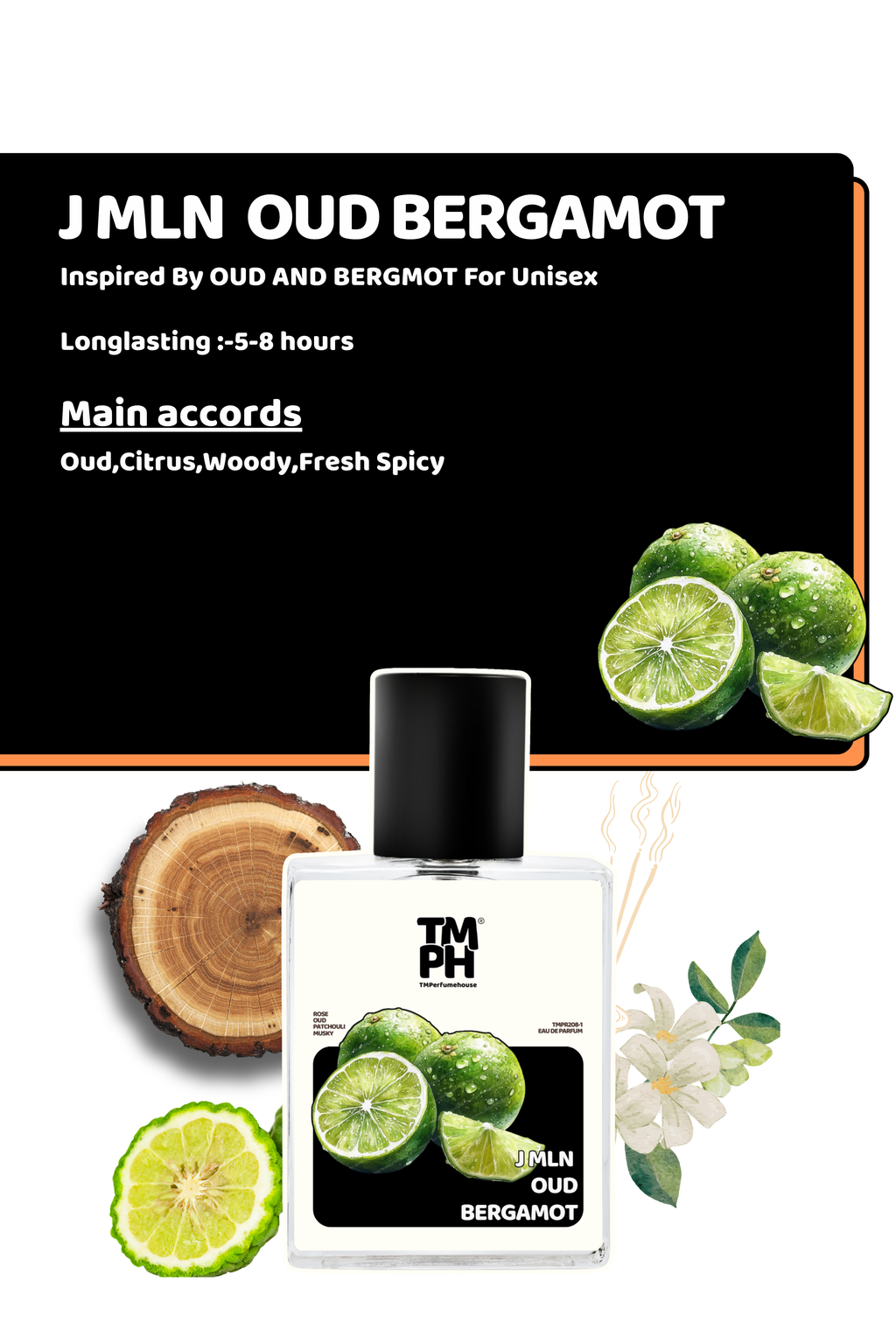 J mln oud bergamot - DG Inspired Perfume | TMPerfumehouse
