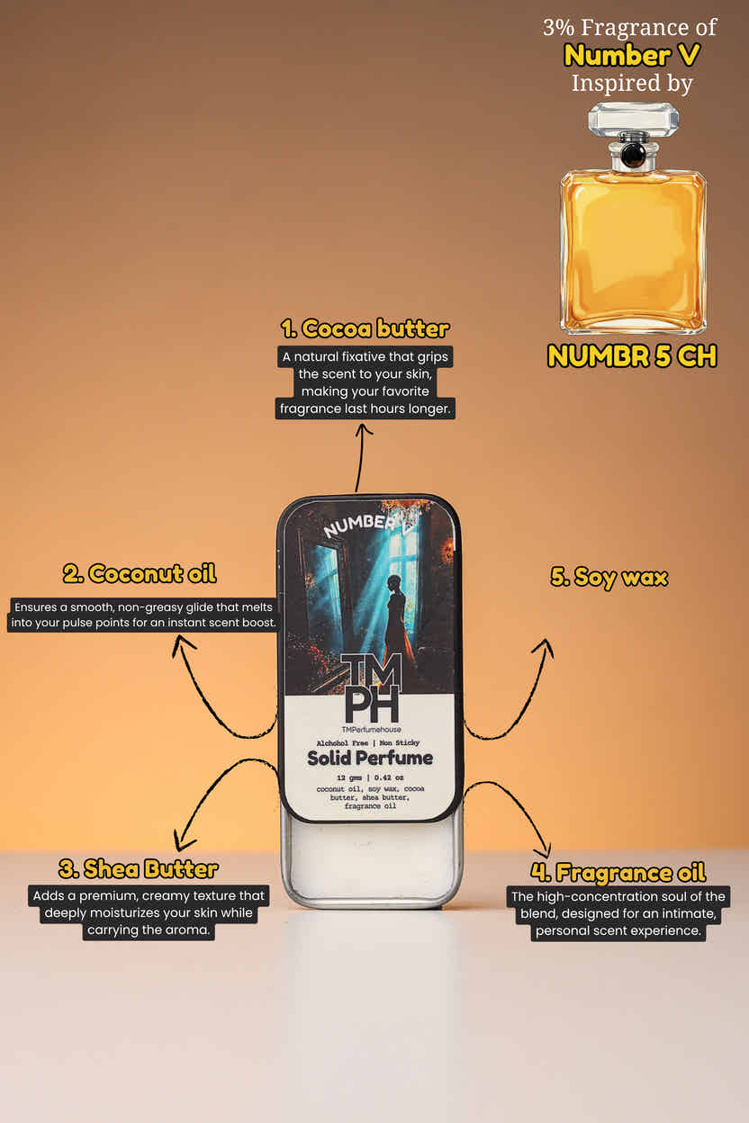 Number V – Solid Perfume | TMPerfumehouse