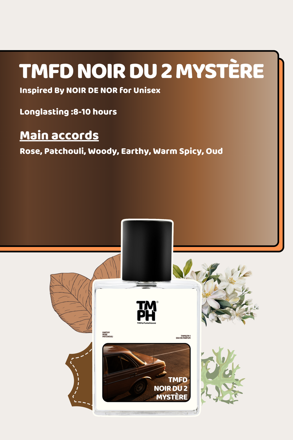 Tmfd Noir du 2 Mystère  - LG Inspired perfume | TMPerfumehouse