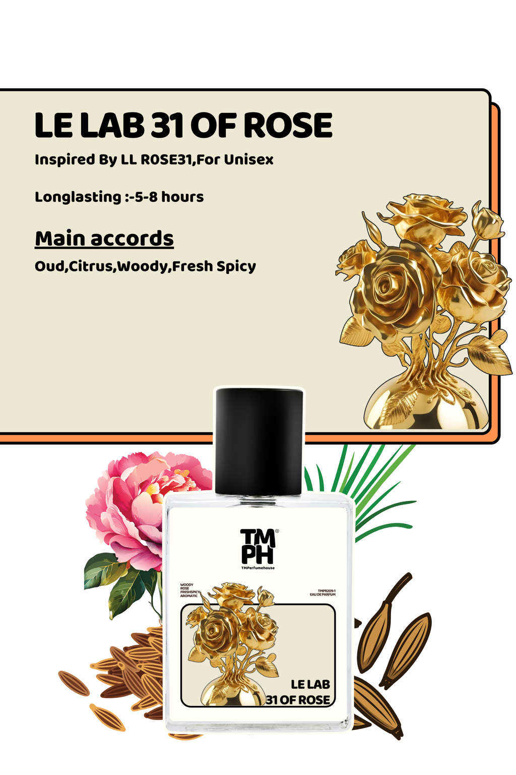 le lab 31 of rose - Inspired Perfume | TMPerfumehouse