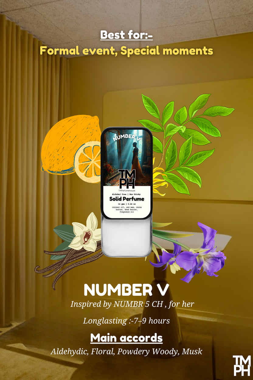 Number V – Solid Perfume | TMPerfumehouse
