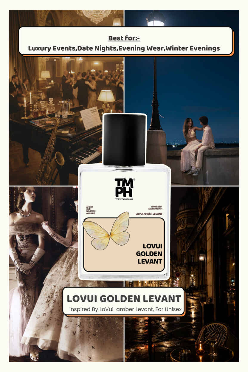 LoVui Golden Levant -  Inspired perfume | TMPerfumehouse