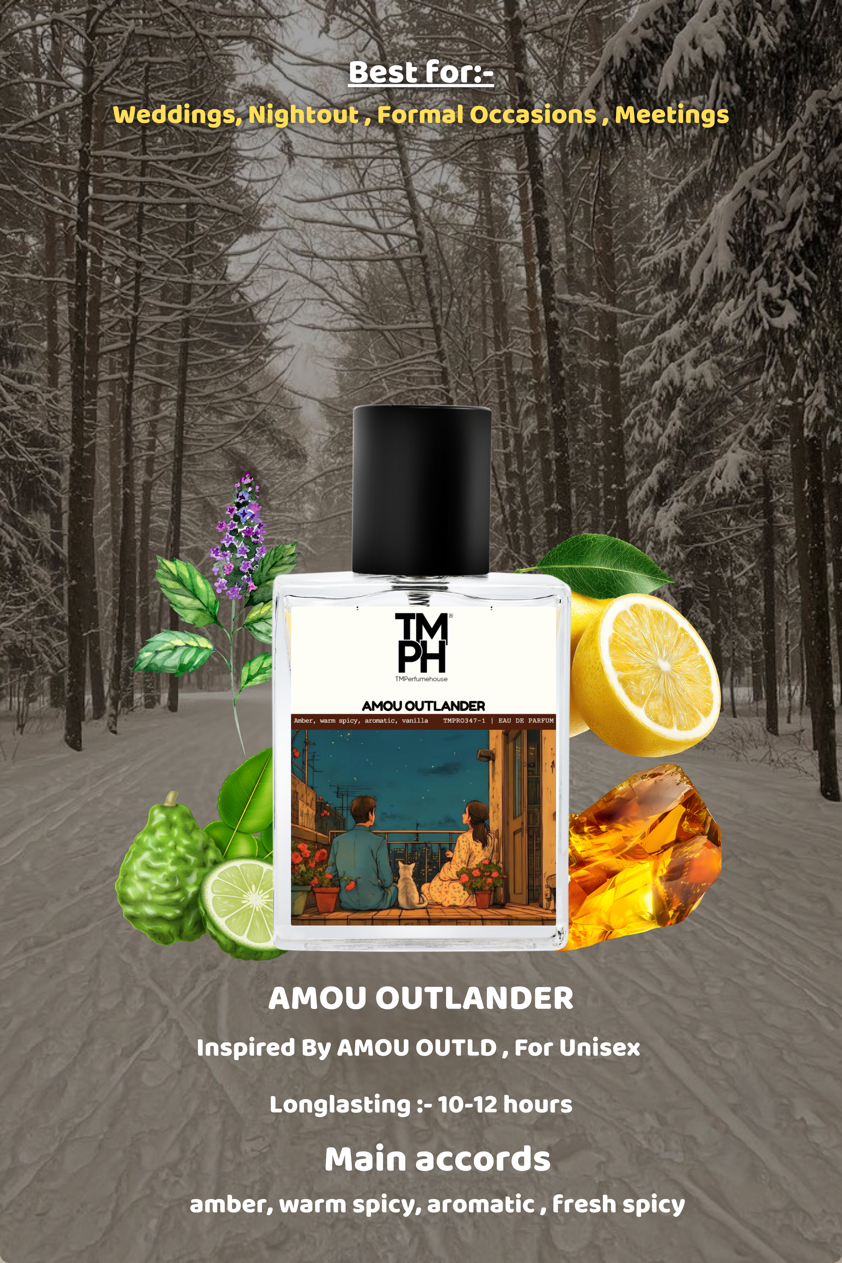 Amou Outlander - Inspired Perfume | TMPerfumehouse
