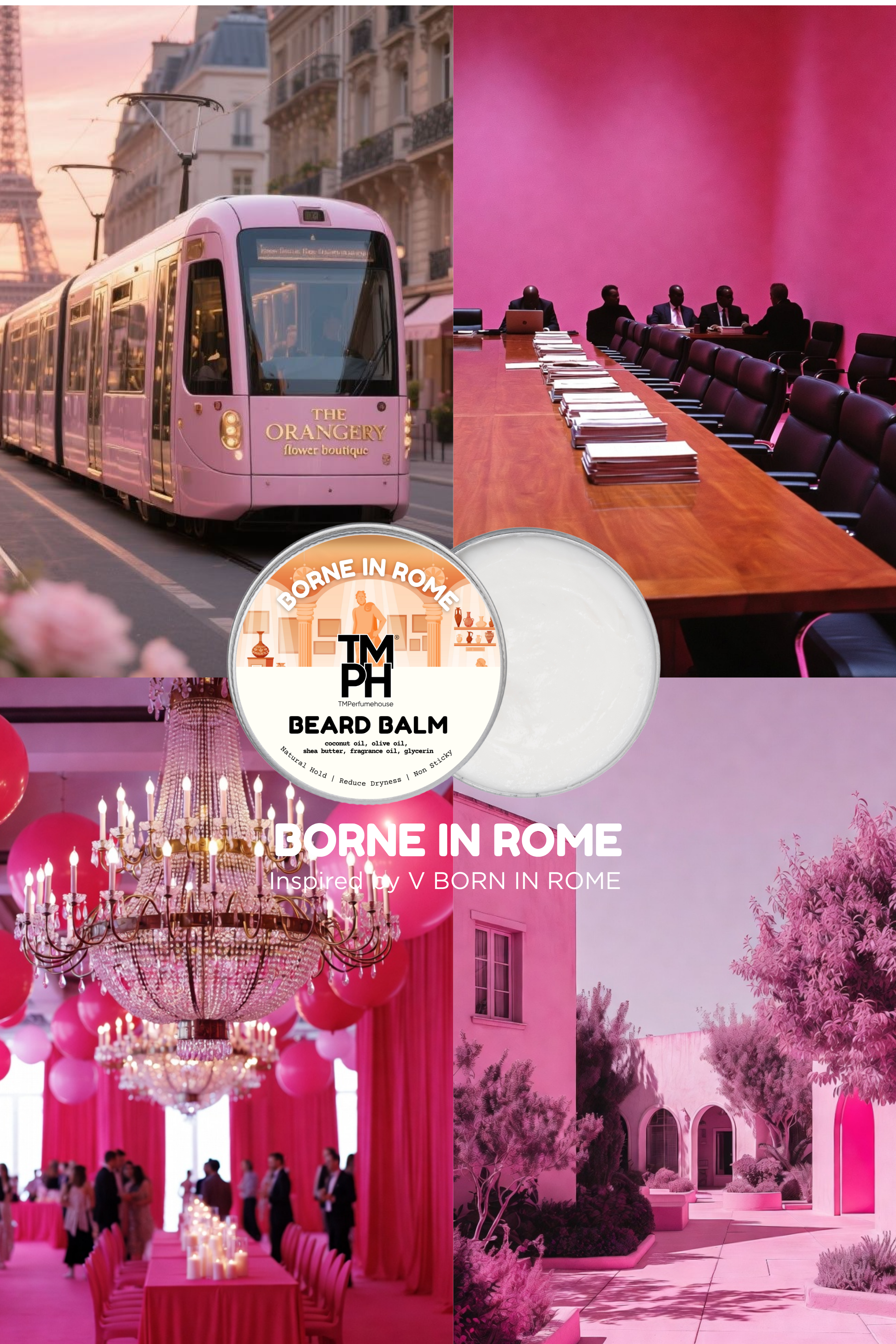 Borne In Rome |  Beard Balm