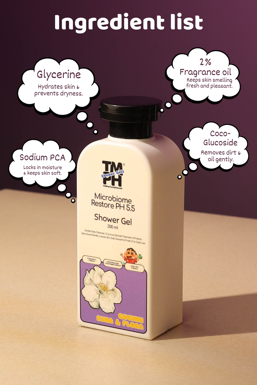 Esha & Flora | Shower gel