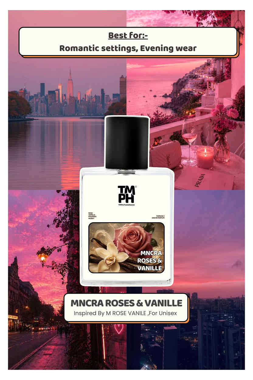 Roses &  Vanille - Inspired Perfume | TMPerfumehouse