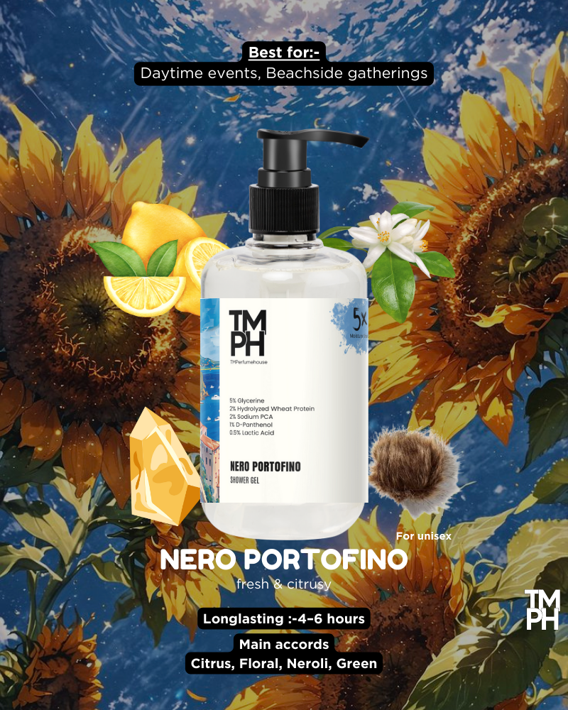 NERO PORTOFINO   | Shower gel