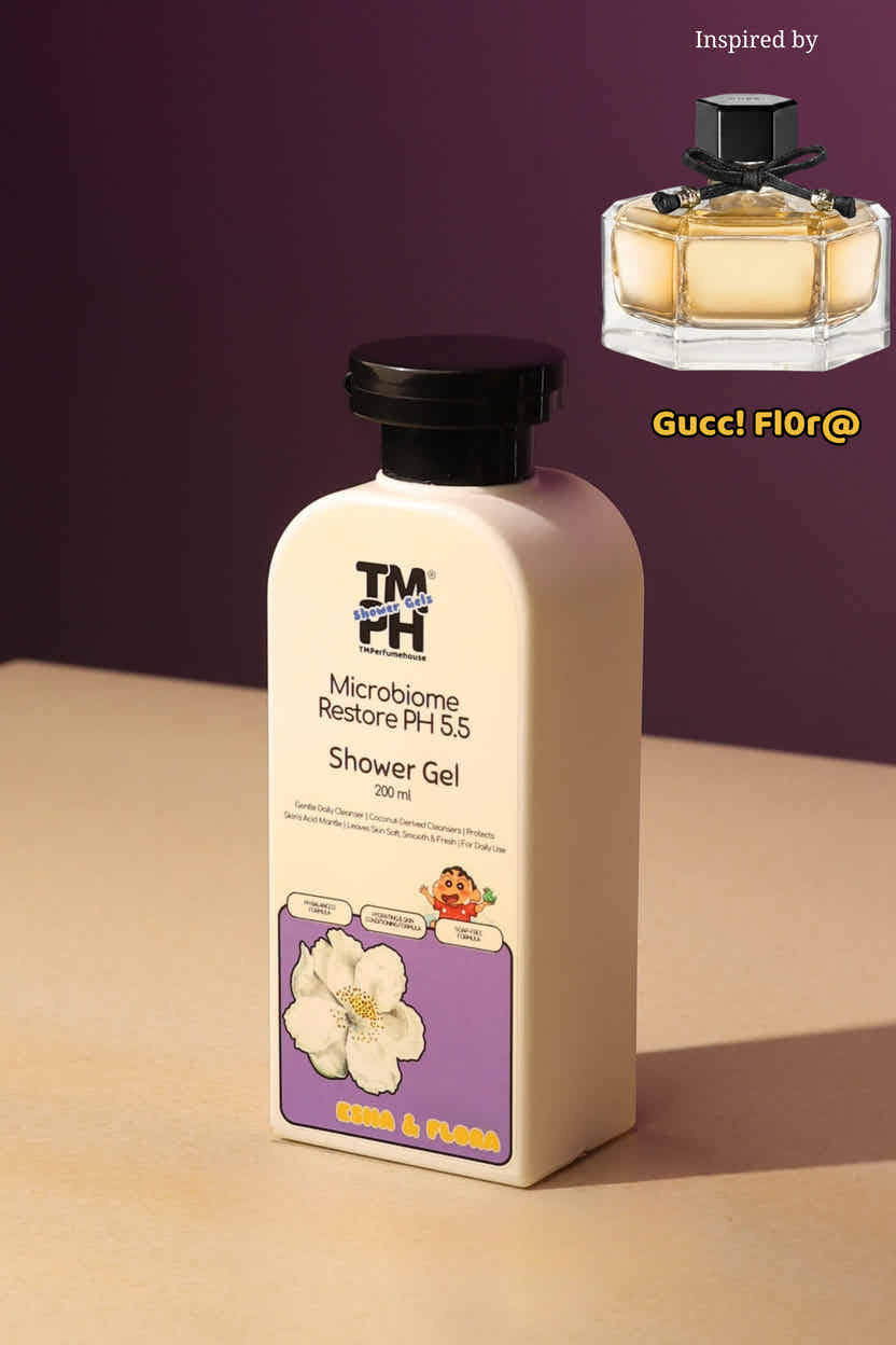 Esha & Flora | Shower gel + Perfume