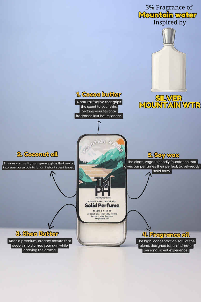 Mountain water– Solid Perfume | TMPerfumehouse