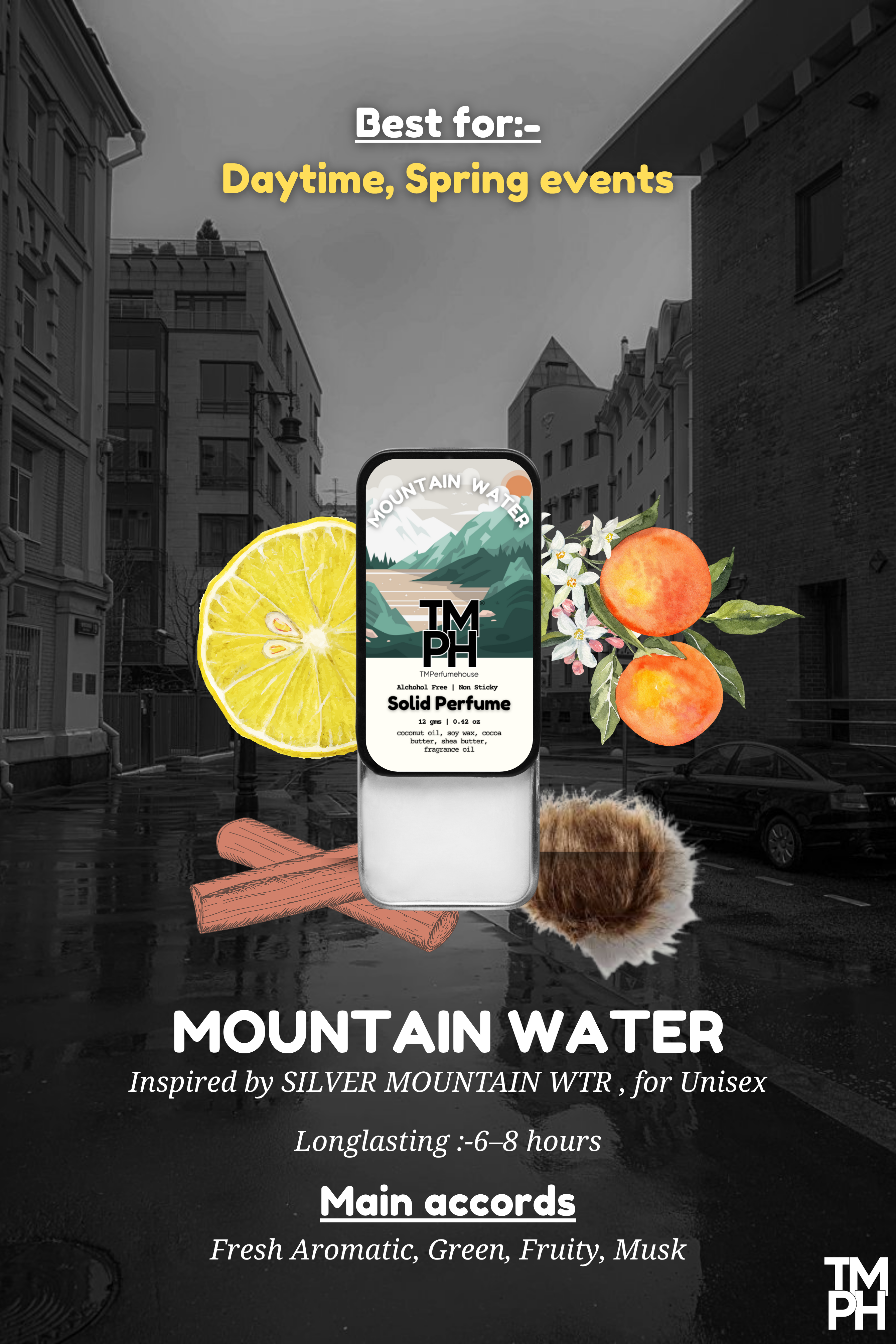 Mountain water– Solid Perfume | TMPerfumehouse