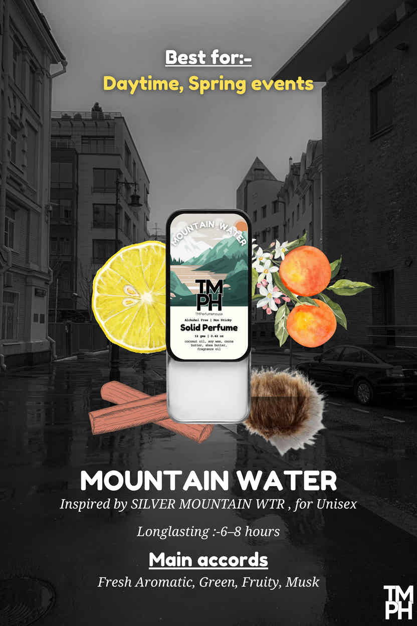 Mountain water– Solid Perfume | TMPerfumehouse