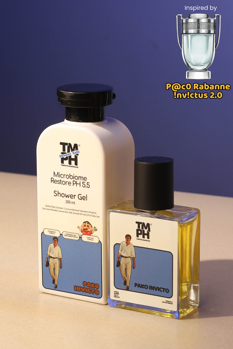 Pako Invicto | Shower gel + Perfume