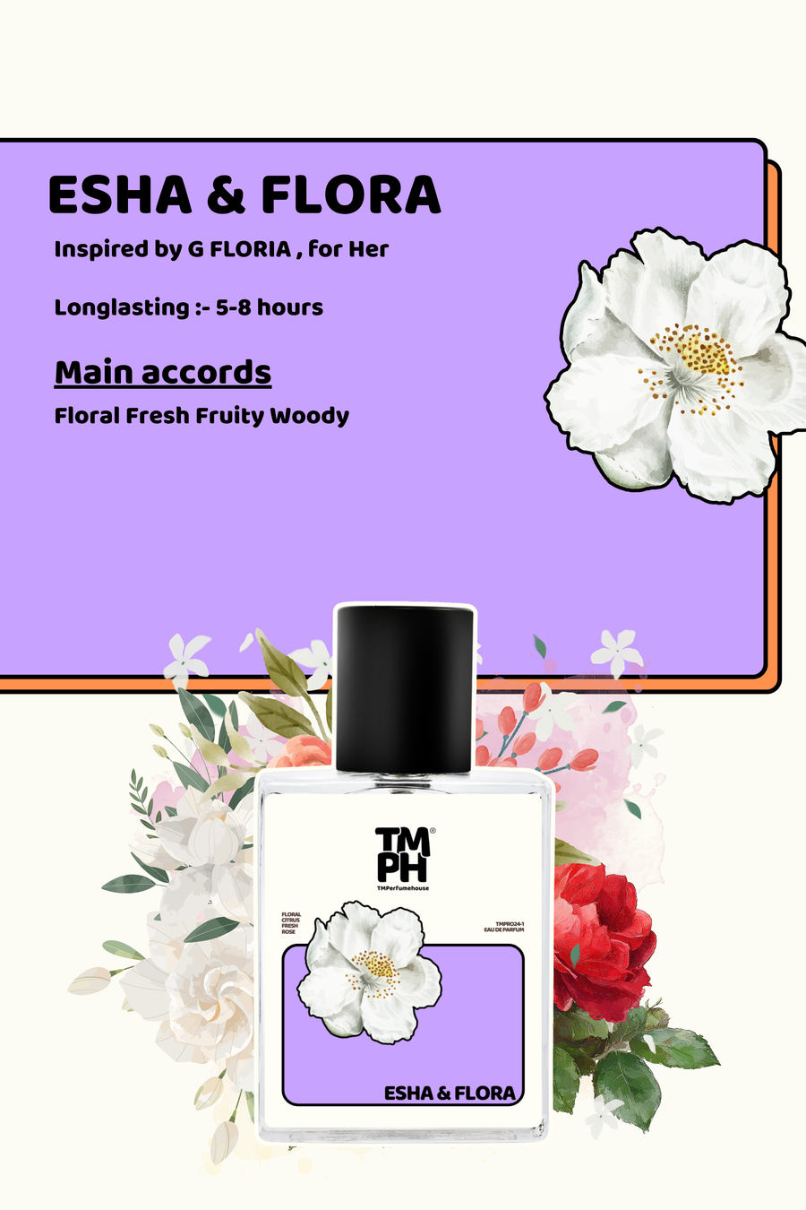 Esha & Flora | Shower gel + Perfume