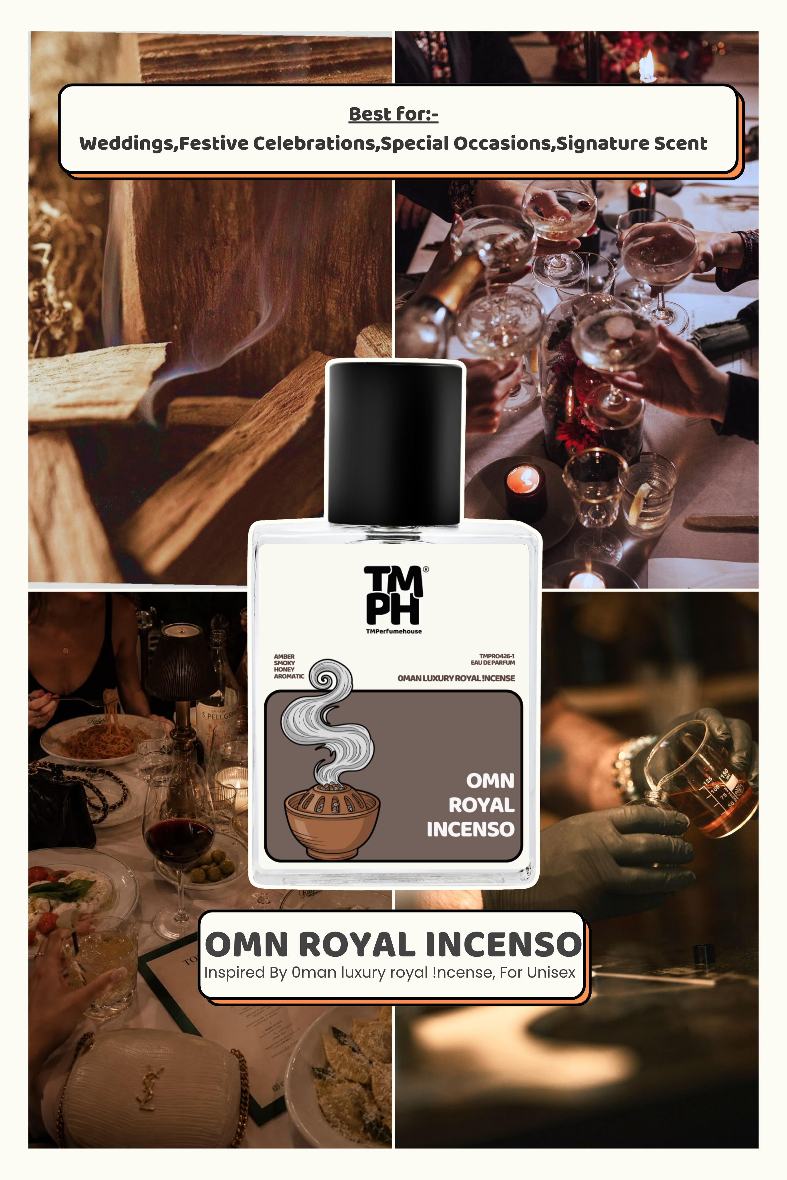 Omn Royal Incenso -  Inspired perfume | TMPerfumehouse