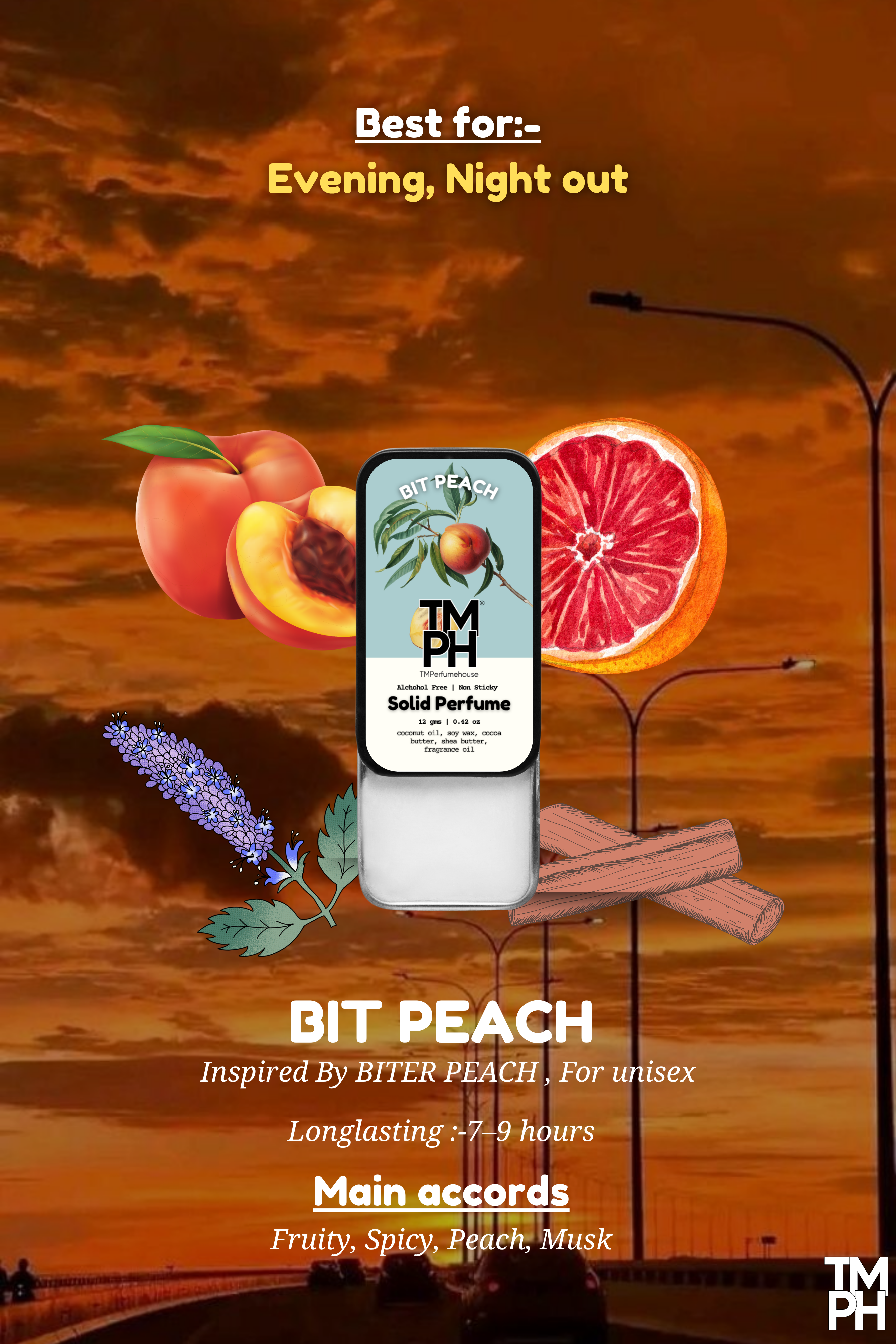 Bit Peach – Solid Perfume | TMPerfumehouse
