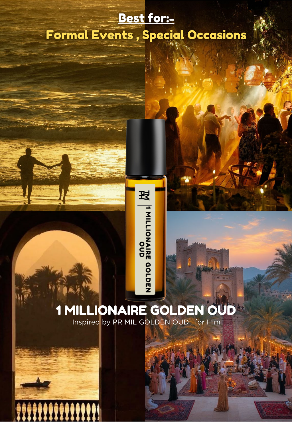 Fortune Golden Oud - Inspired Attar | TMPerfumehouse
