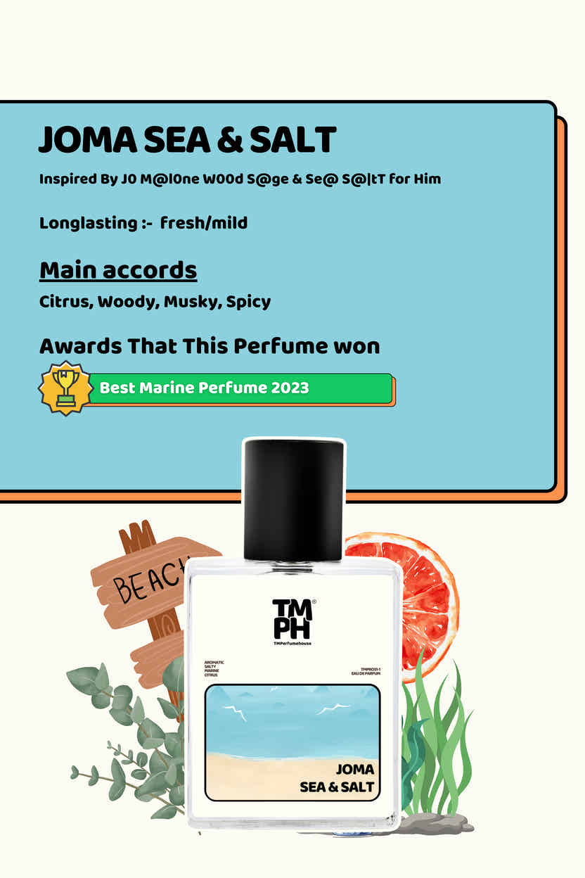 Joma sea & salt - LG Inspired Perfume | TMPerfumehouse
