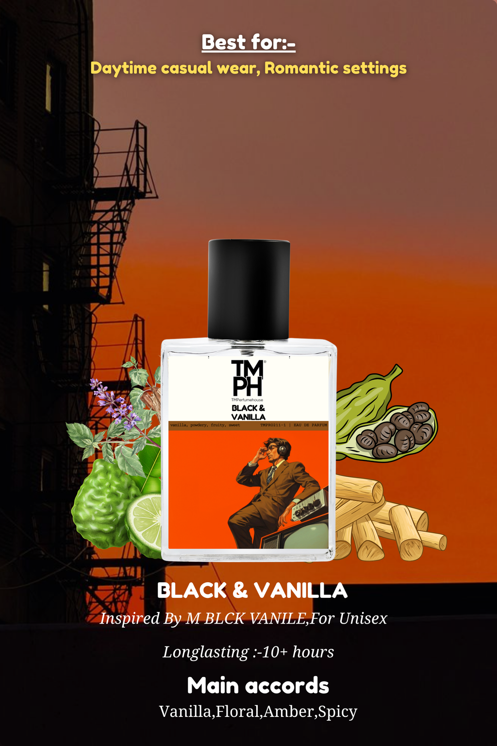 Black & Vanilla - DG Inspired Perfume | TMPerfumehouse