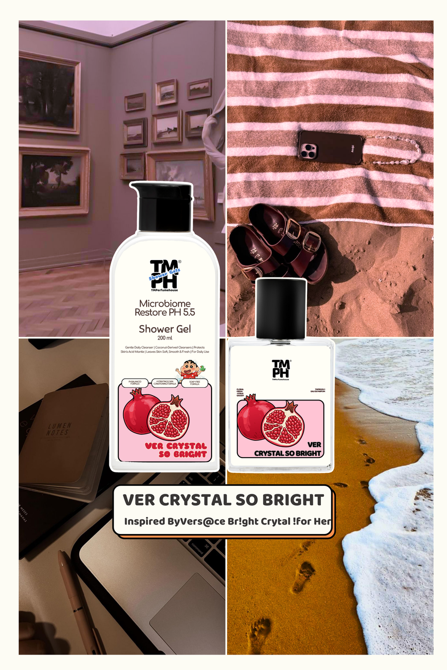 Ver Crystal So Bright | Shower gel + Perfume