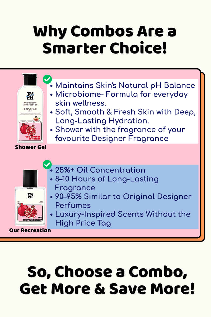 Ver Crystal So Bright | Shower gel + Perfume