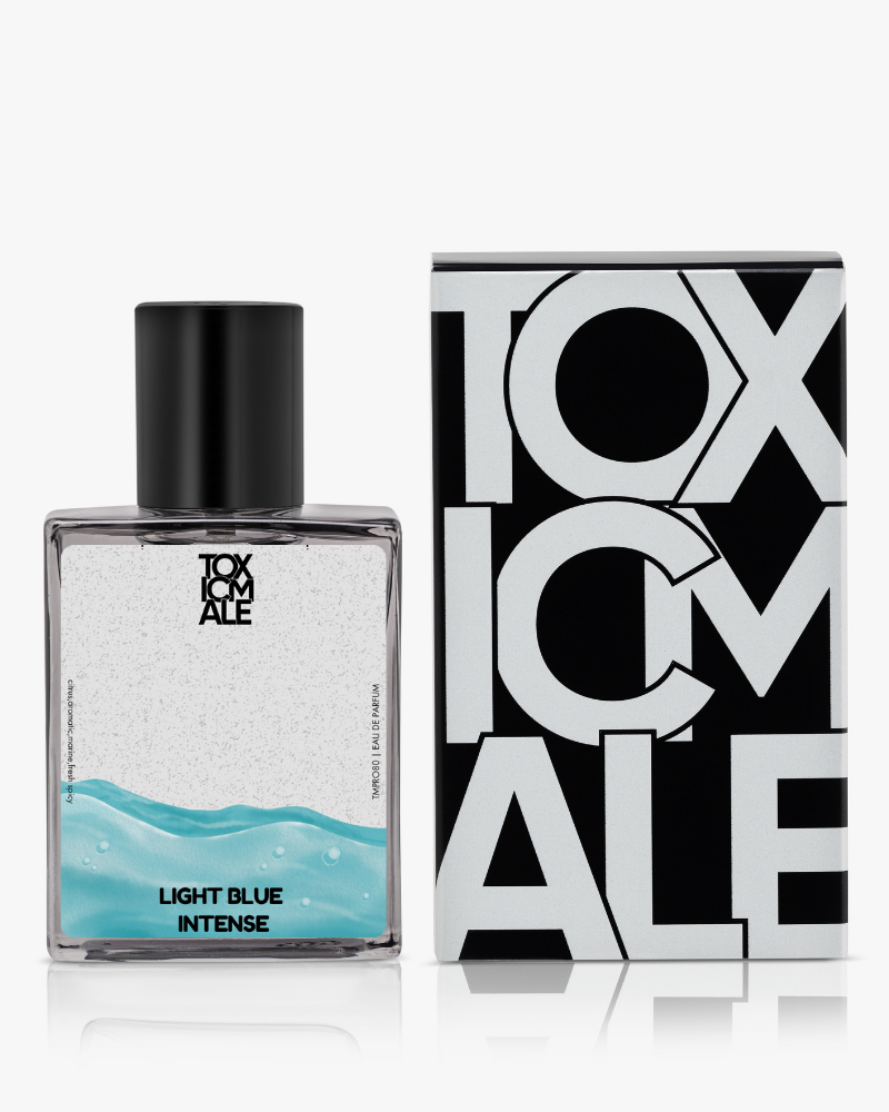 Light blue  intense