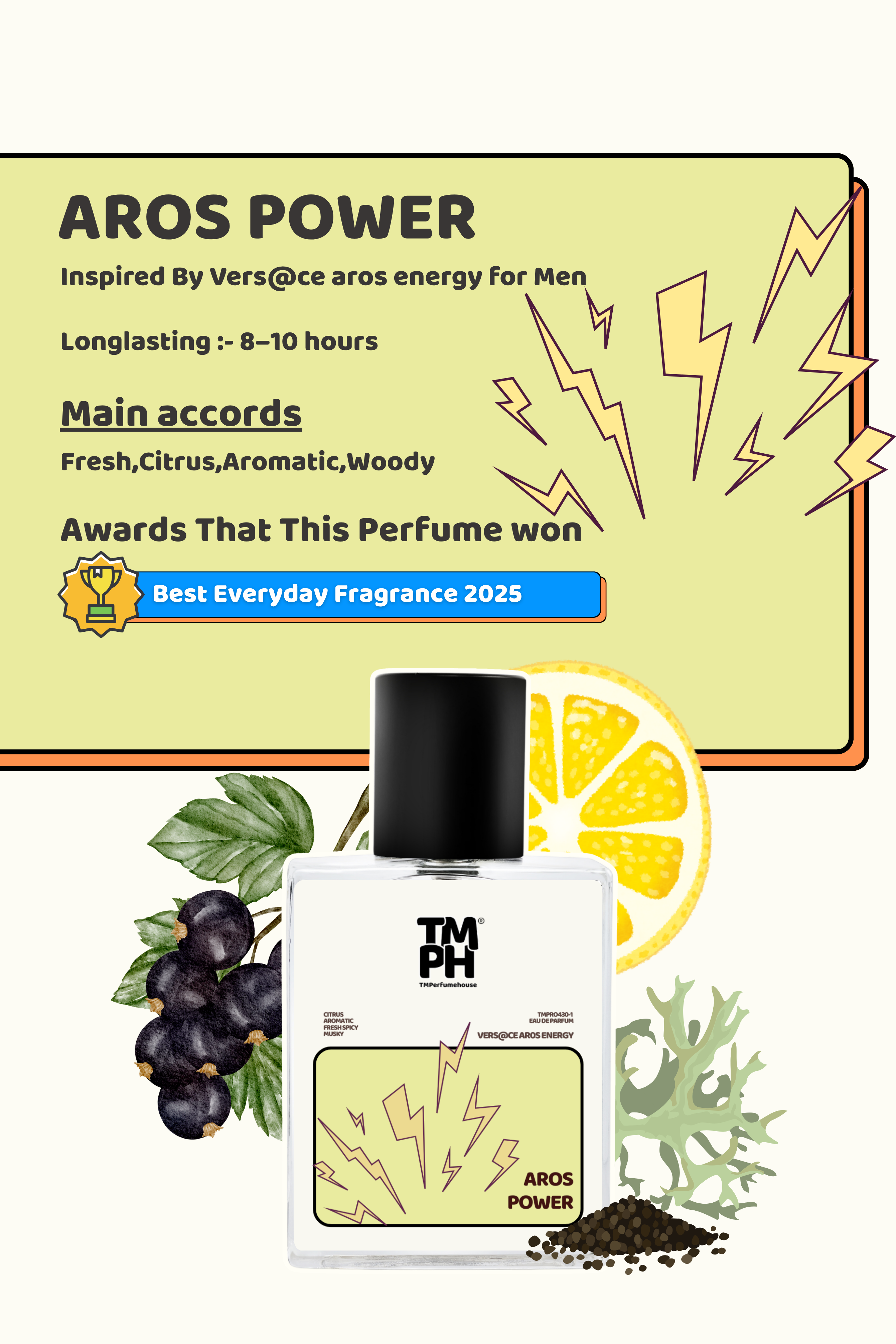 Aros Power - Inspired perfume | TMPerfumehouse