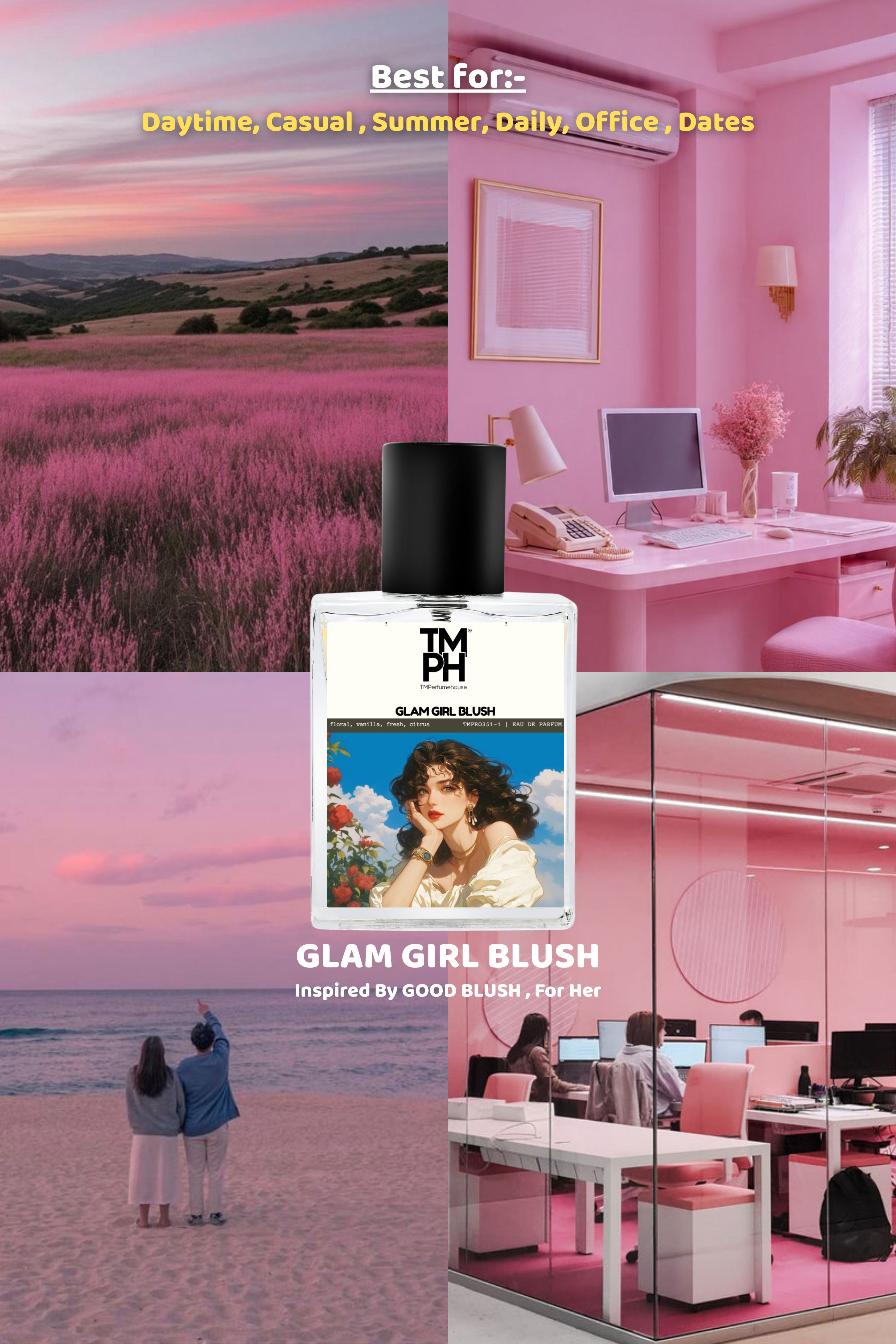 Glam Girl Blush - Inspired Perfume | TMPerfumehouse