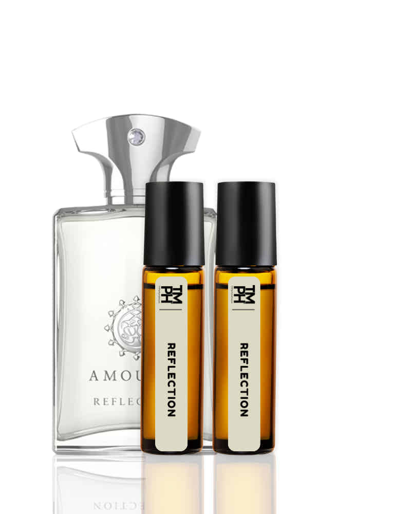 REFLECTION AT | Luxury Designer Attar – 10+ Hour Long Lasting Pure Oil - Inspired by Reflection Man by Am*uage