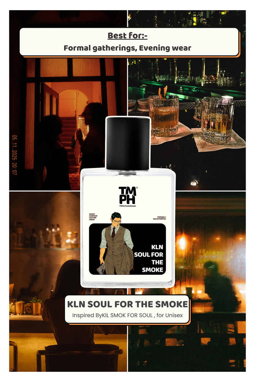 Kln Soul for the smoke – Inspired Perfume | TMPerfumehouse