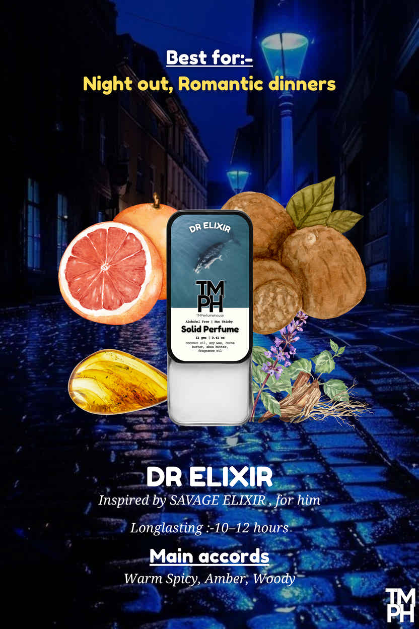 DR Elixir – Solid Perfume | TMPerfumehouse