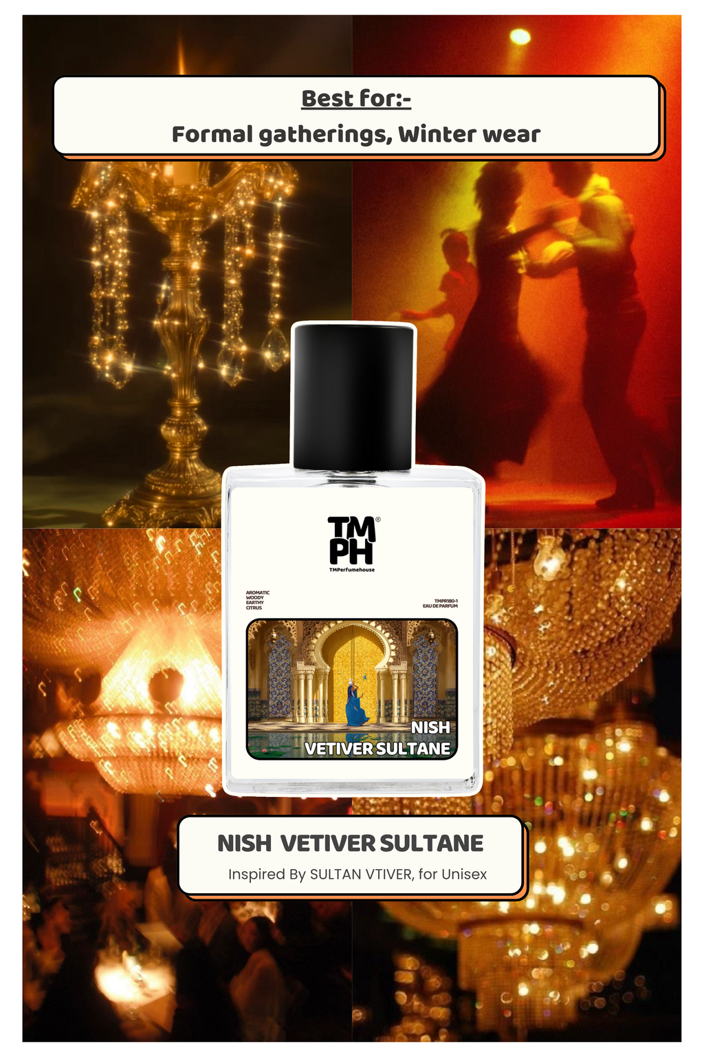 Nish Vetiver Sultane - inspired Perfume | TMPerfumehouse