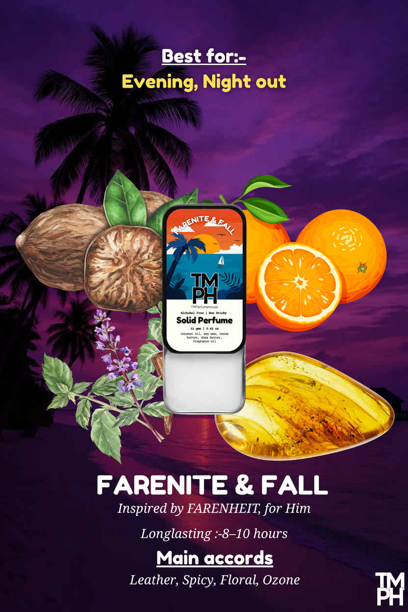 Farenite & Fall -Solid Perfume | TMPerfumehouse
