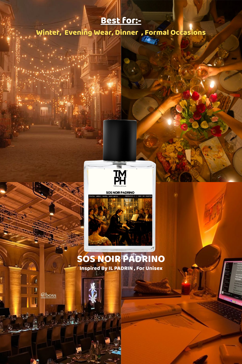 Sos Noir Padrino - Inspired Perfume | TMPerfumehouse