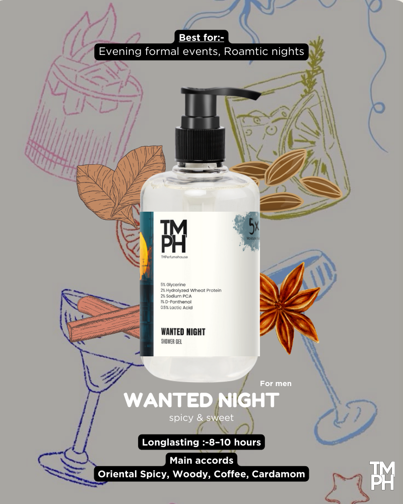 WANTED NIGHT | Shower gel