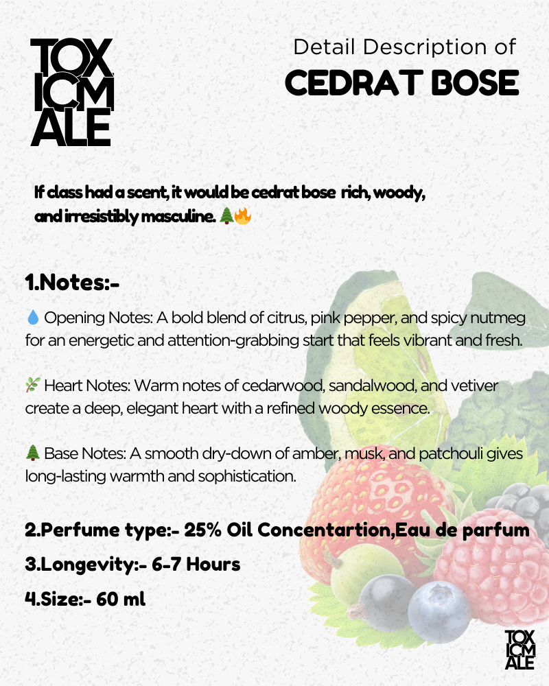 Cedrat bose