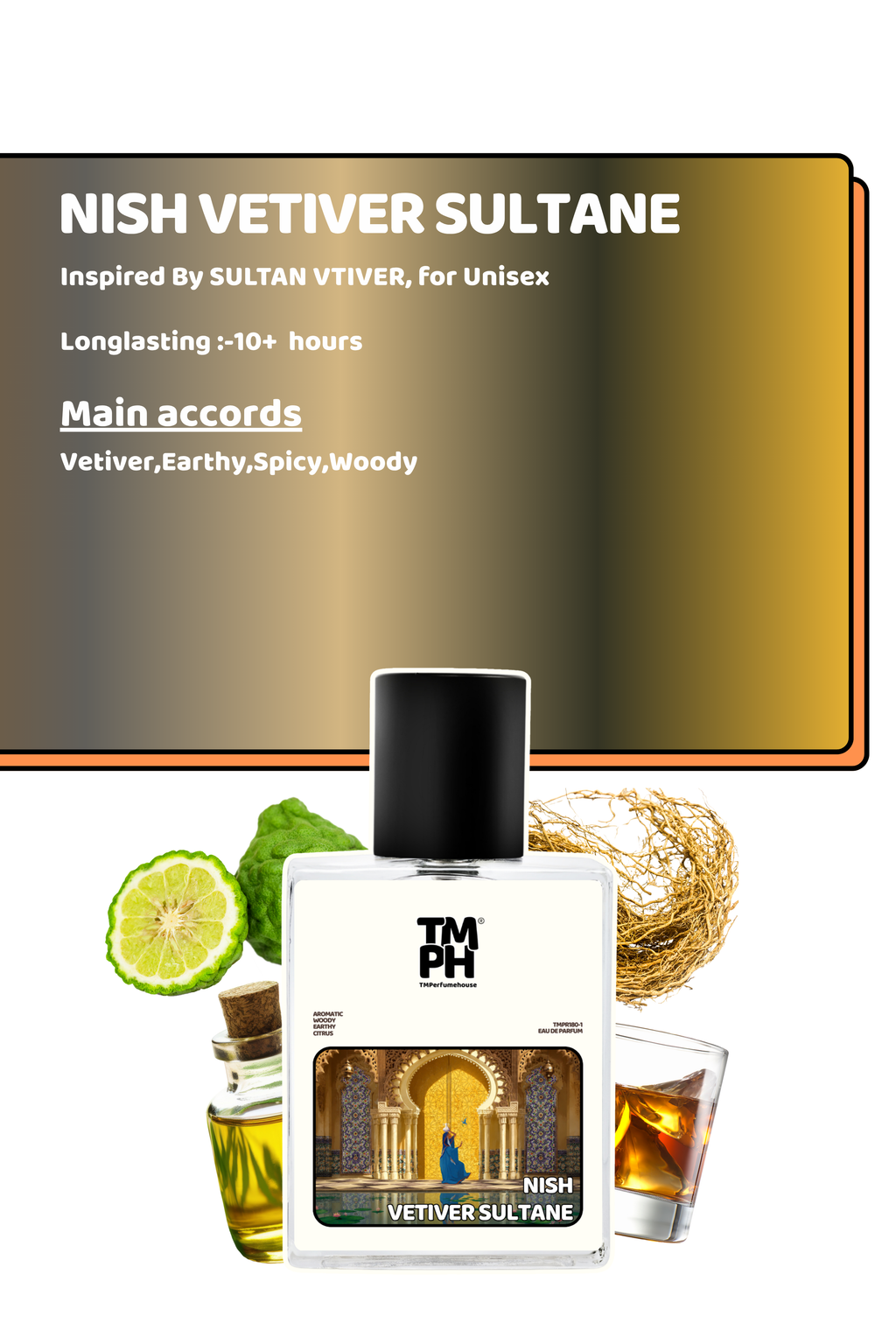 Nish Vetiver Sultane - inspired Perfume | TMPerfumehouse